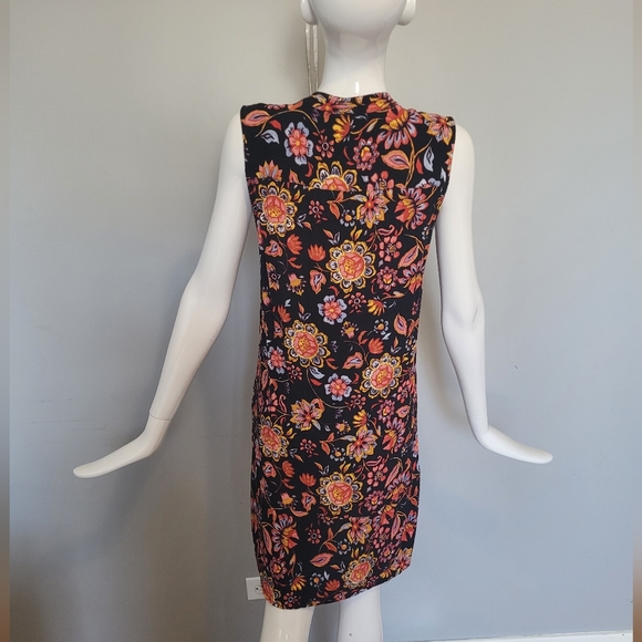 Nanette Lepore Floral High Low Mini Dress, VGUC, Size M - Picture 4 of 8